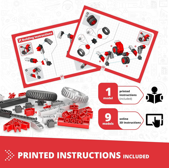 Engino - Creative Builder - 10-in-1 Multimodel Series (51pc Set)