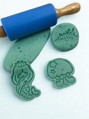 Glitter Scented Playdough - Mermaid Mint (280g Jar)