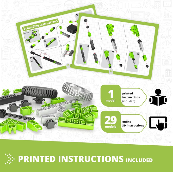 Engino - Creative Builder - 30-in-1 Motorised Multimodel (120pc Set)