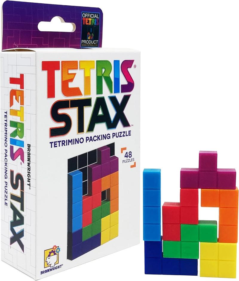 Brainwright - Tetris STAX - Tetromino Packing Puzzle Game