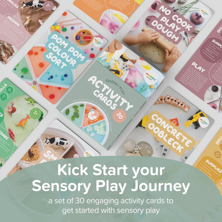 Inspire My Play - Sensory Play Activity Cards (Pack of 30)
