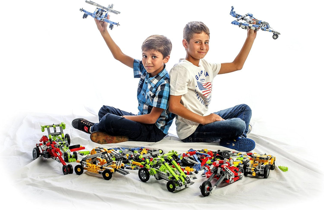 Engino - Inventor - 4-in-1 Car Building Block Models