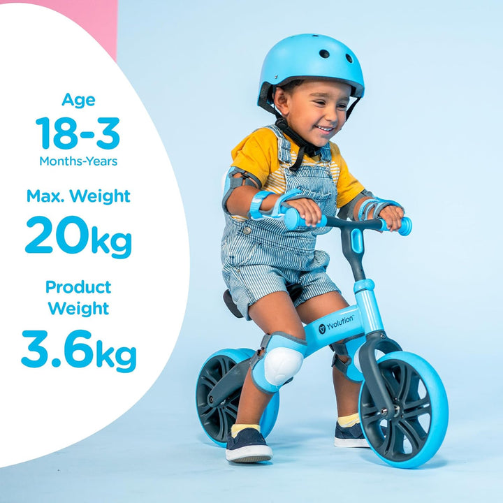 YVolution - Velo Junior - Balance Bike (Blue)