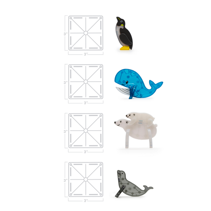 Magna-Tiles - Arctic Animals 25 Piece Set