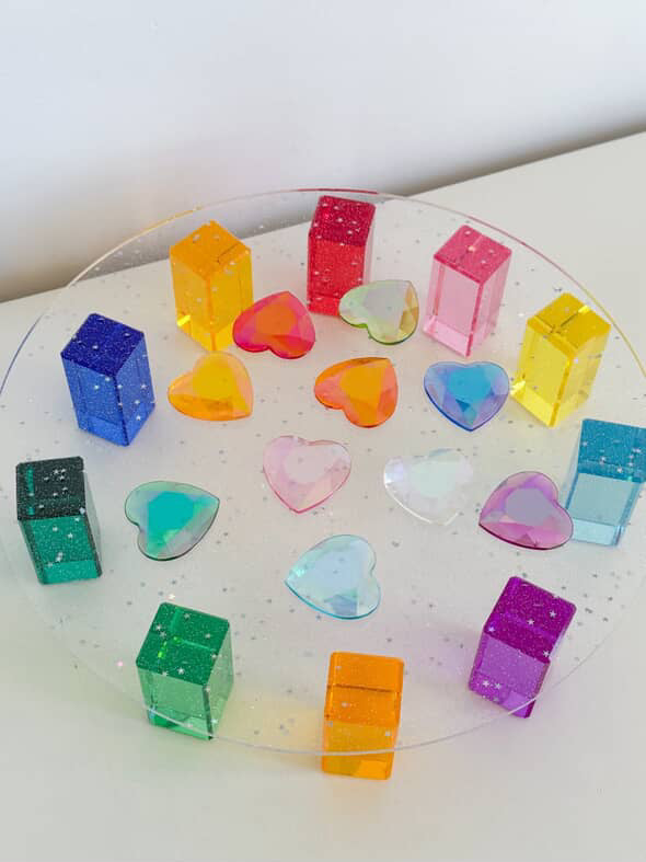 Glitter Circle - Building Platform Set