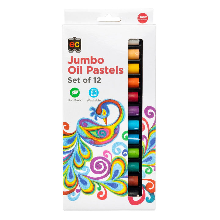 EC - Jumbo Oil Pastels - Assorted (12pk)