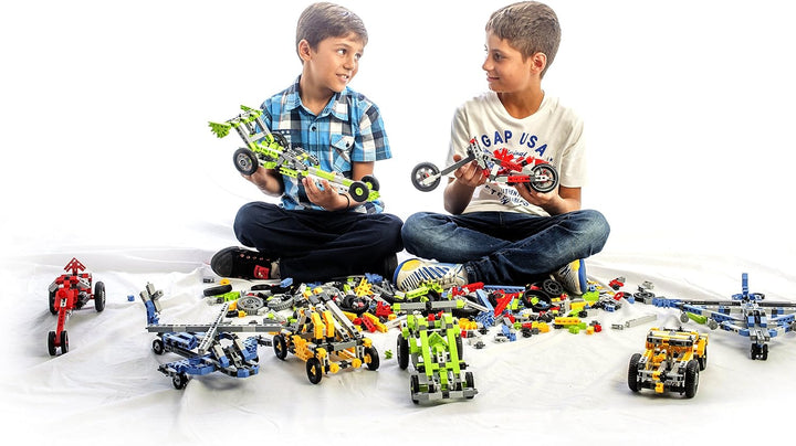 Engino - Inventor - 4-in-1 Car Building Block Models