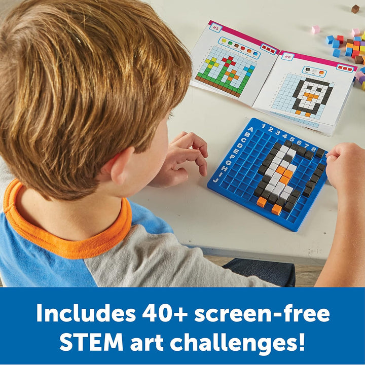 Learning Resources - STEM Explorers - Pixel Art Challenge Set