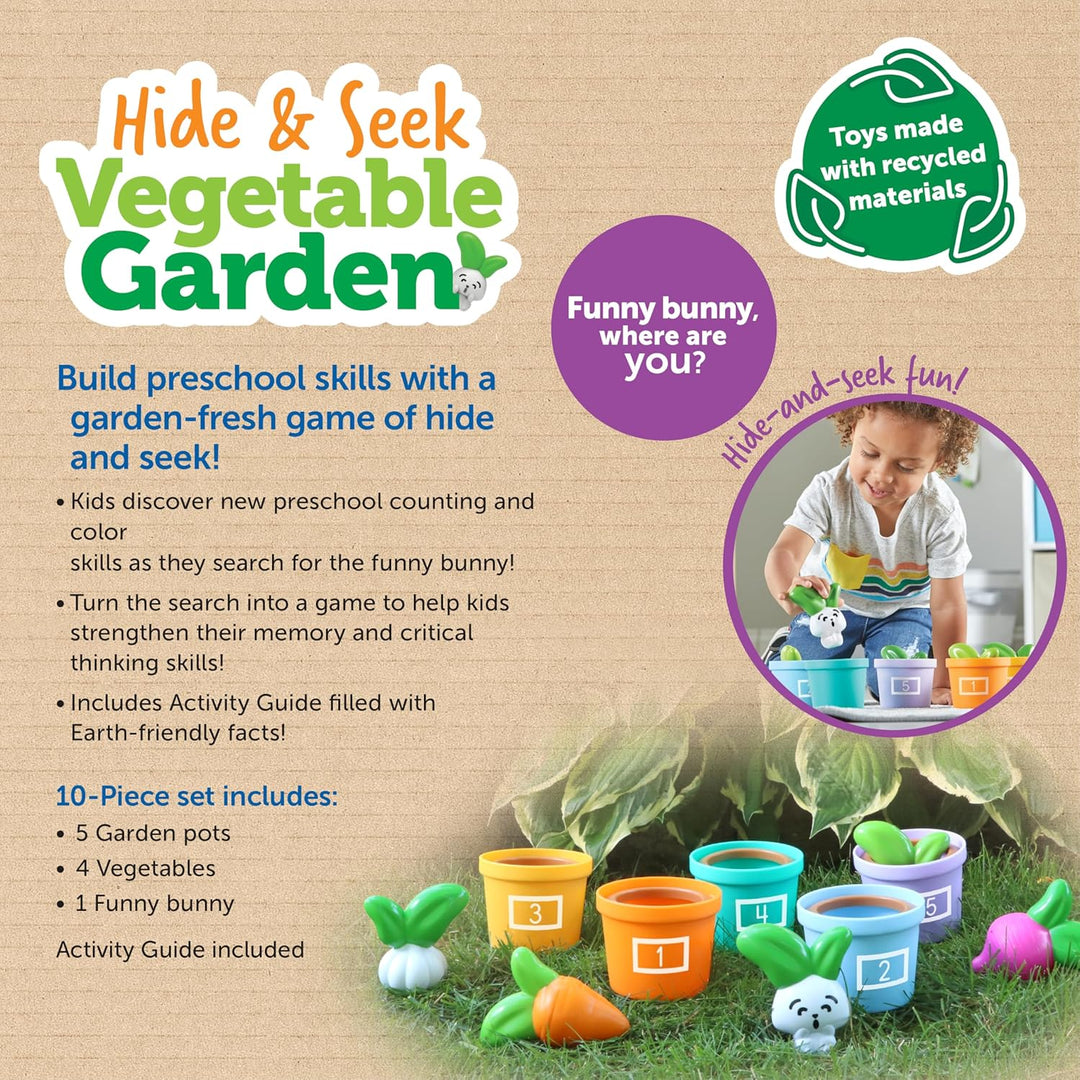 Learning Resources - Hide & Seek Vegetable Garden