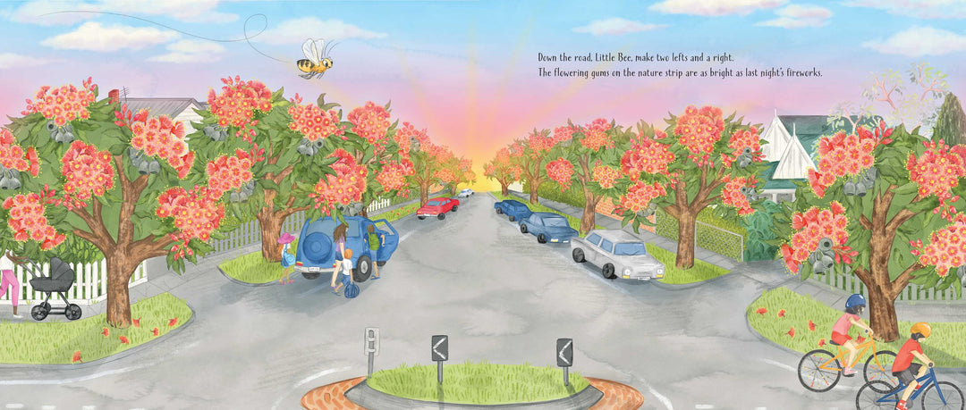 Book - Down the Road, Little Bee - By Sarah Jane Lightfoot