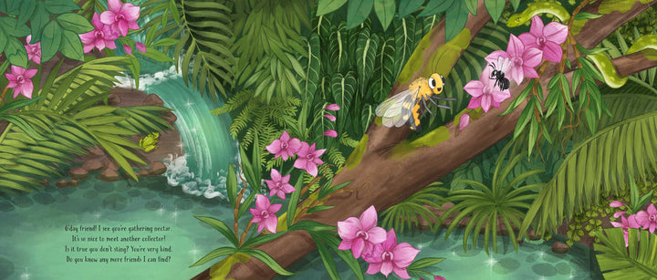 Book - Down the Bush Track, Little Bee - By Sarah Jane Lightfoot