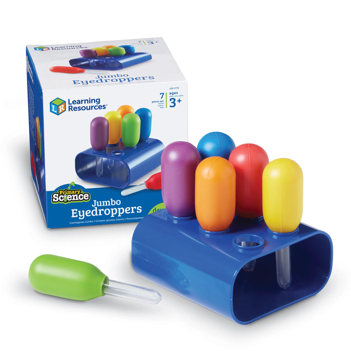Primary Science - Jumbo Eyedroppers With Stand