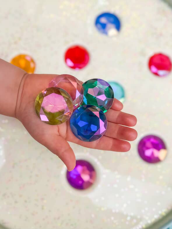 Pointed Back Gems - Aurora Borealis (Clear Window)