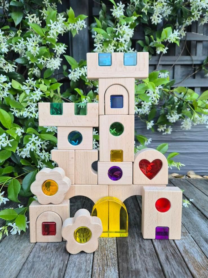 Rainbow Lucite Kingdom (34pc Set)