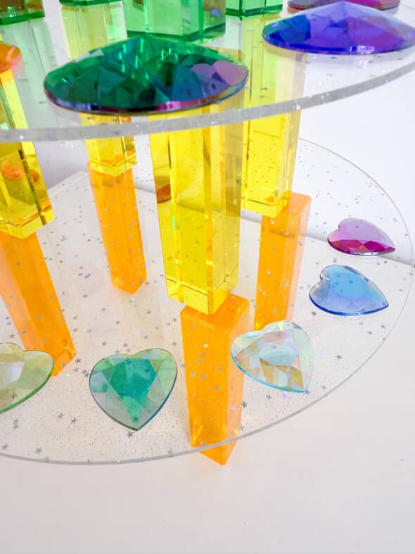 Glitter Circle - Building Platform Set