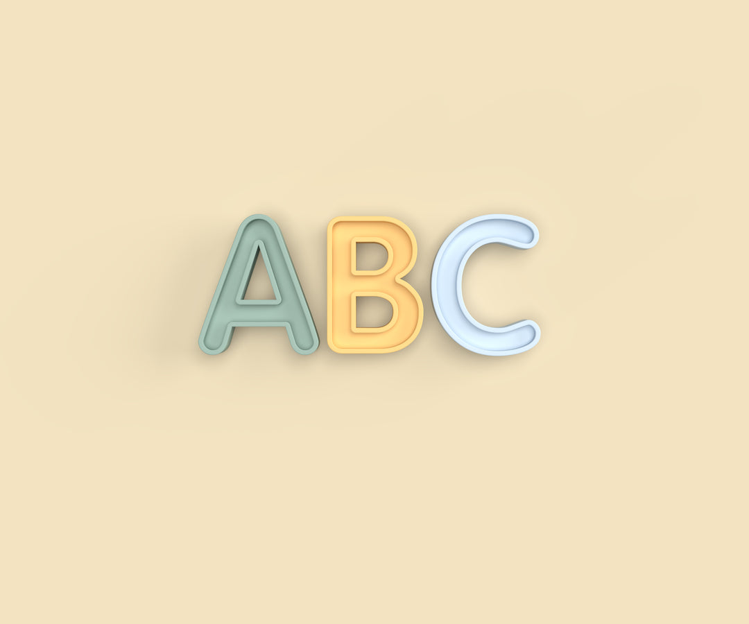 Inspire My Play - Alphabet Uppercase Set (26 with Storage Bag)