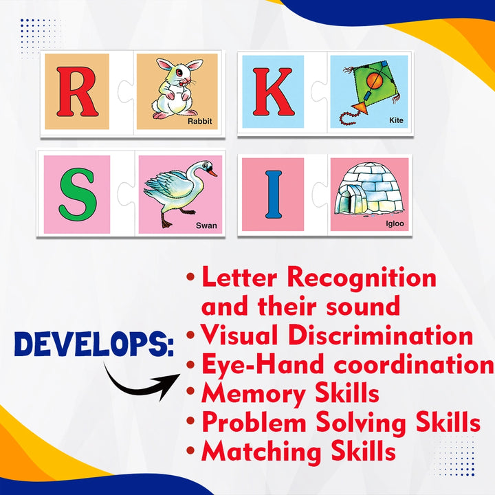 Alphabet Fun - Self Correcting Puzzles