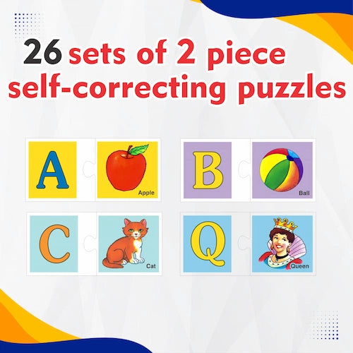 Alphabet Fun - Self Correcting Puzzles