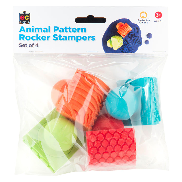 EC - Animal Pattern Rocker Stampers (Set of 4)