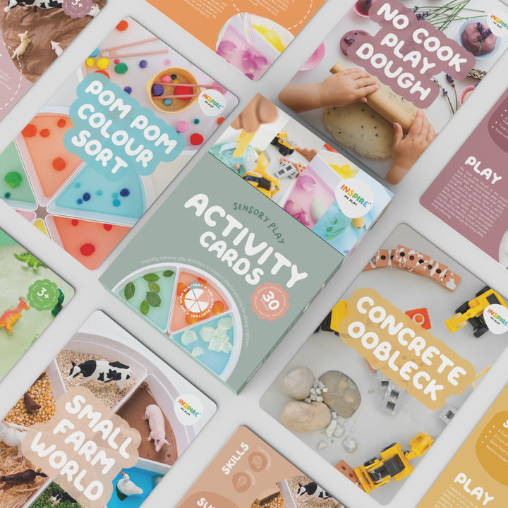 Inspire My Play - Sensory Play Activity Cards (Pack of 30)