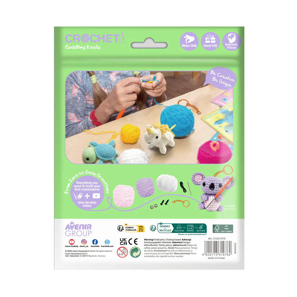 Avenir - Crochet Keychain Kit - Cuddling Koala