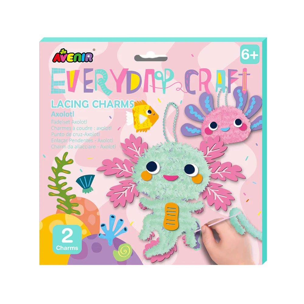 Avenir - Craft DIY Kit - Axolotl Lacing Charms