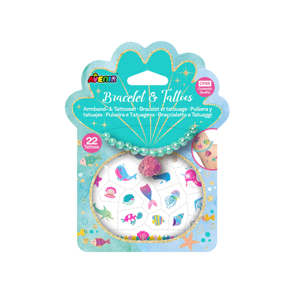 Avenir - Bracelet & Tattoos Set