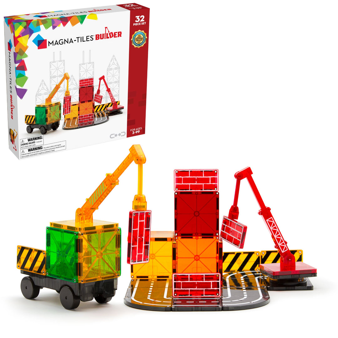 Magna-Tiles - Builder Construction Set (32pc)