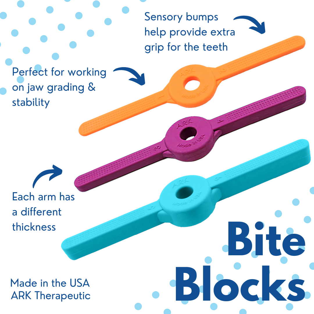 Ark - Bite Blocks for Jaw Grading & Stability (Set of 3)