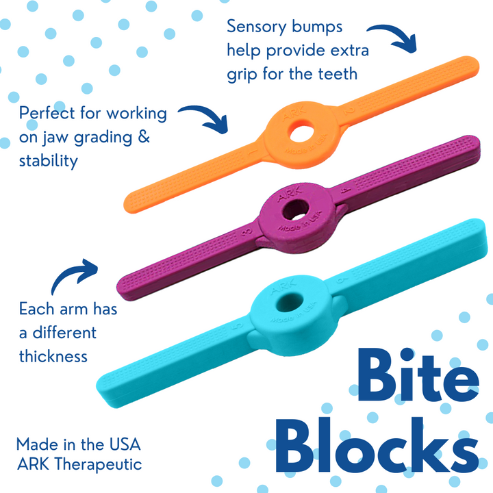 Ark - Bite Blocks for Jaw Grading & Stability (Set of 3)