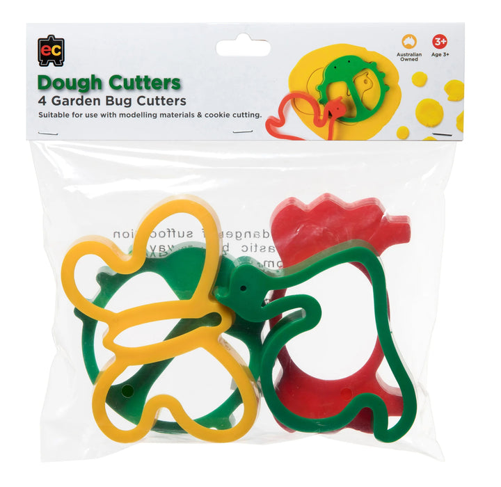 Dough Cutters - Garden Bugs (Set of 4)
