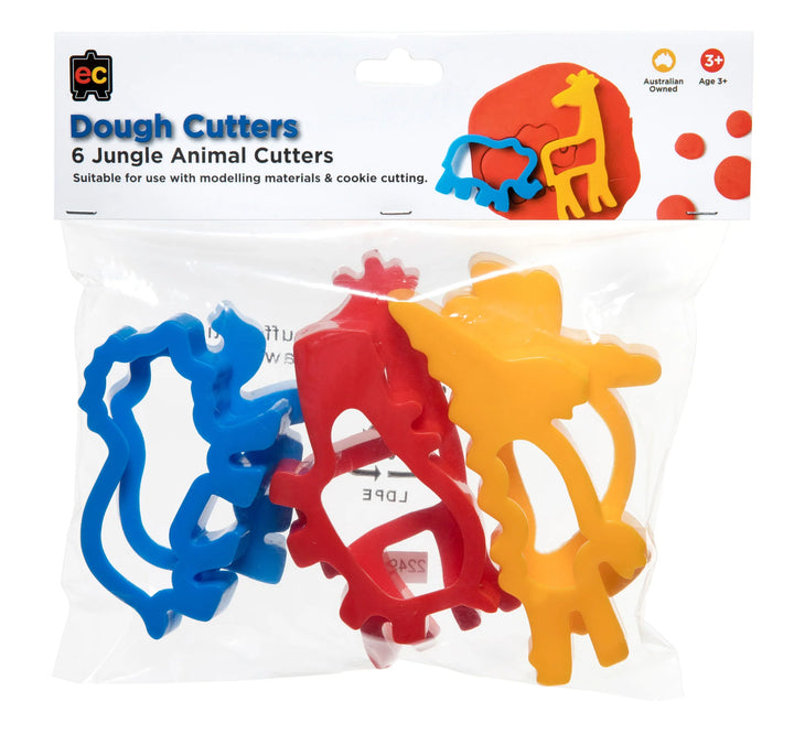 Dough Cutters - Jungle Animals (Set of 4)