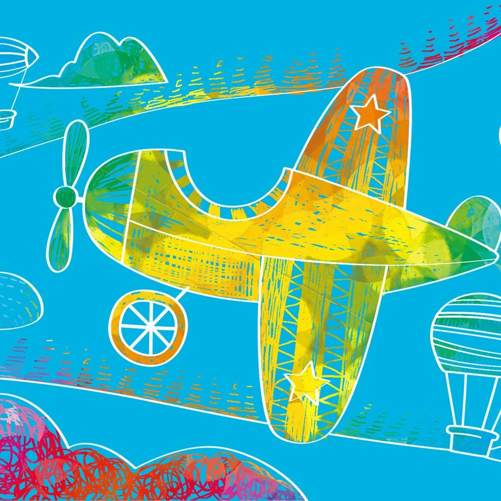 Avenir - MINI Scratch Book Set - Airplane