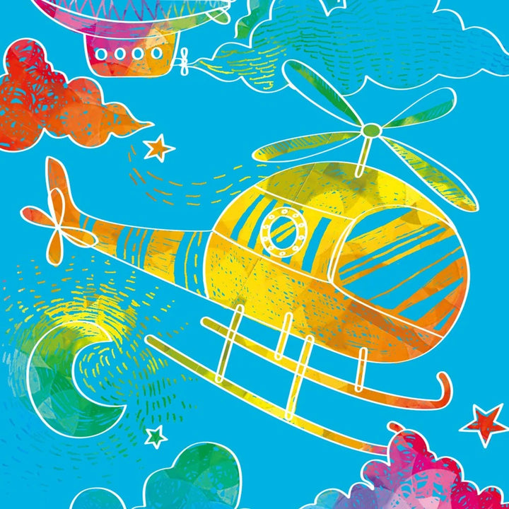 Avenir - MINI Scratch Book Set - Airplane