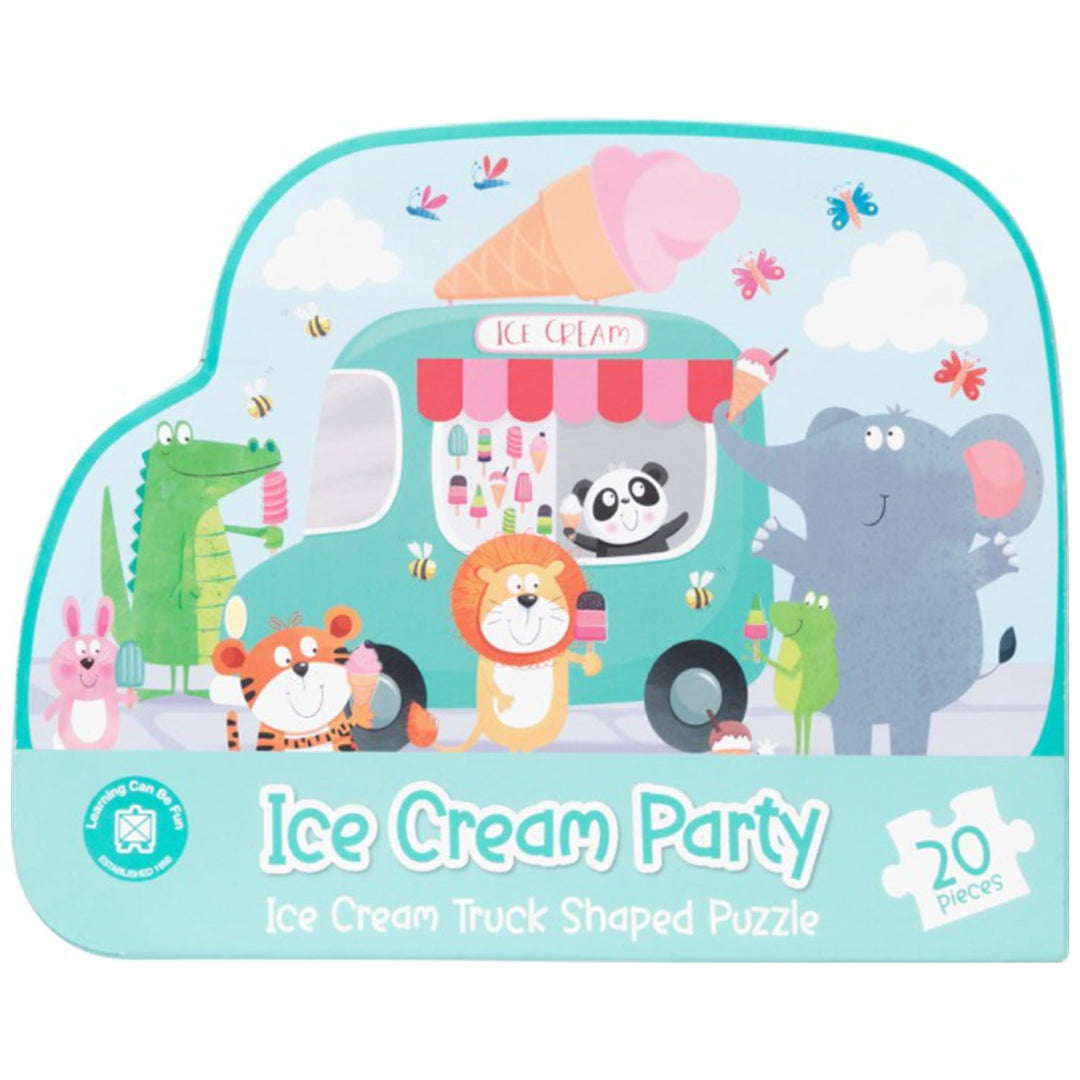 Icecream Party - Truck Shaped Puzzle (20pc)