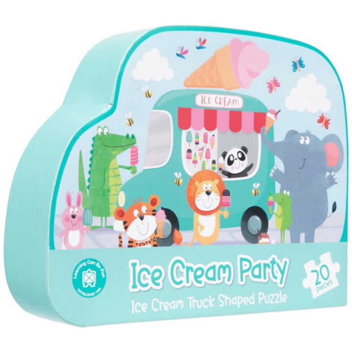 Icecream Party - Truck Shaped Puzzle (20pc)