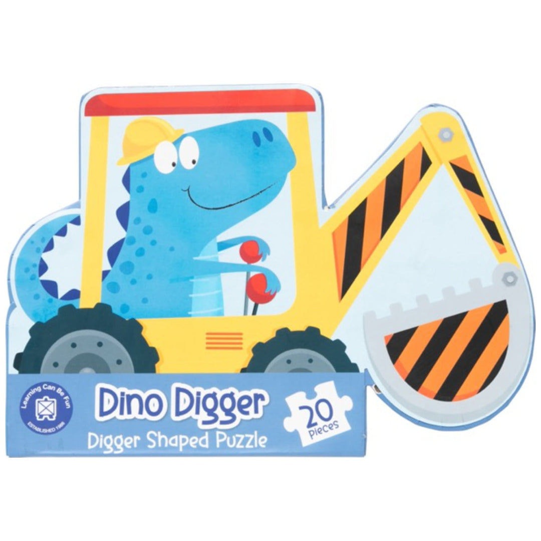 Dino Digger - Digger Shaped Puzzle (20pc)