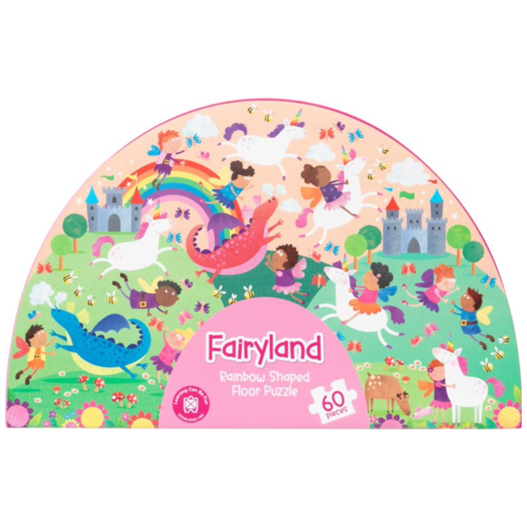 Fairyland - Rainbow Shaped Floor Puzzle (60pc)