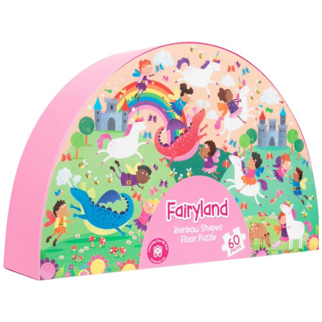 Fairyland - Rainbow Shaped Floor Puzzle (60pc)