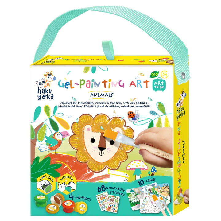 Haku Yoka - Animals Gel Painting Art Set