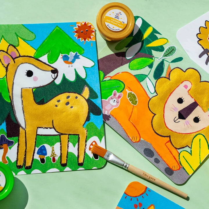 Haku Yoka - Animals Gel Painting Art Set