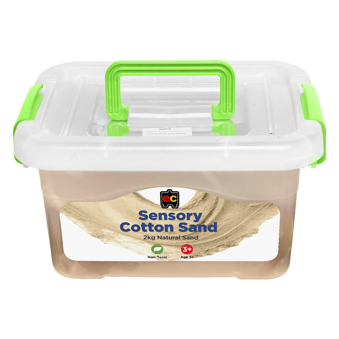 EC - Sensory Cotton Sand - Natural (2kg Tub)