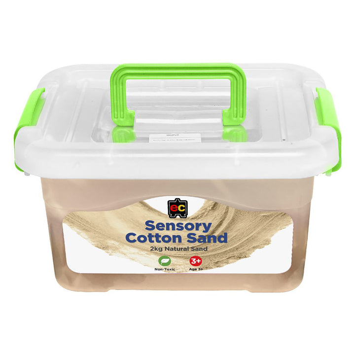 EC - Sensory Cotton Sand - Natural (2kg Tub)