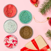 Glitter Scented Playdough - White Christmas Playdough (280g Jar)