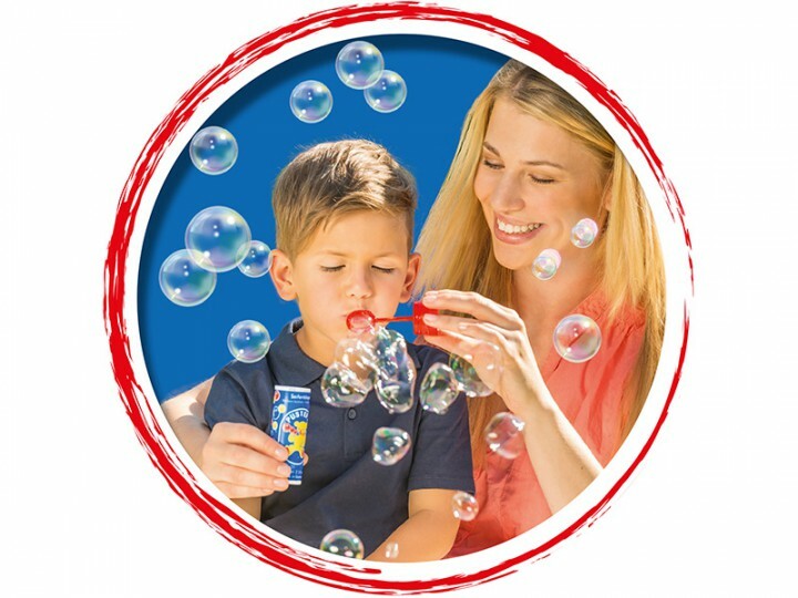 Pustefix - Rainbow Bubbles - Tube of Bubble Mix & Wand (Individual)