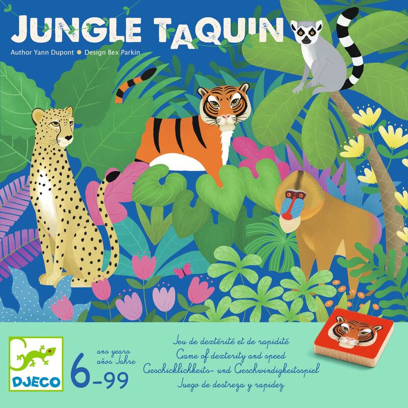 Djeco - Jungle Taquin - Dexterity & Handling Game