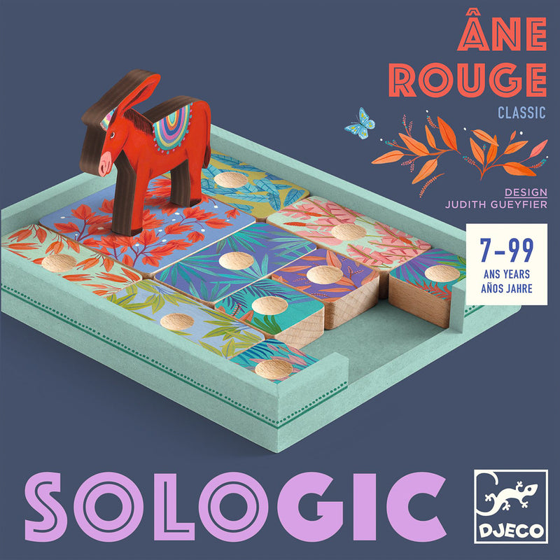 Djeco - Sologic Game - Red Donkey