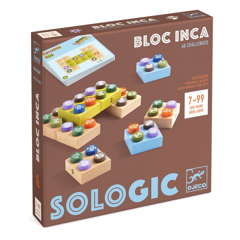Djeco - Sologic Game - Bloc Inca