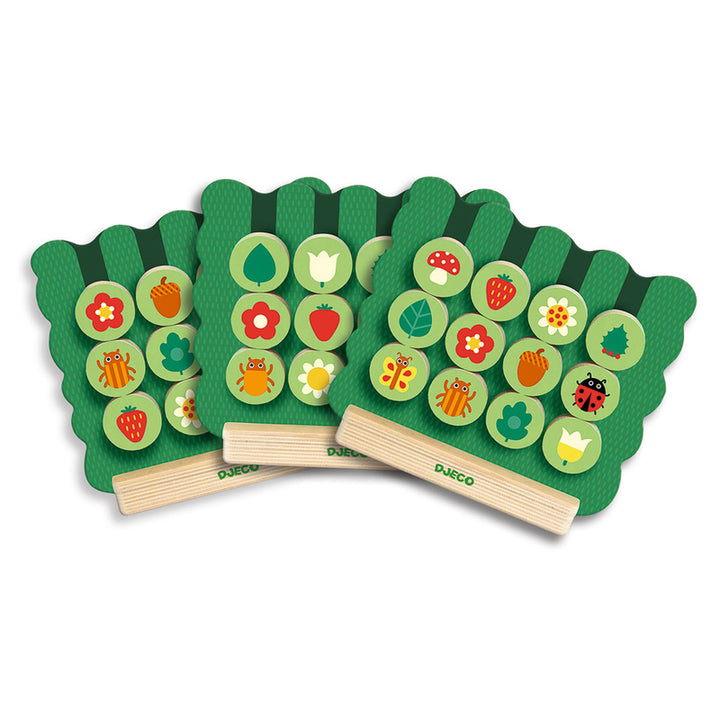 Djeco - Gardimix - Garden Vertical Wooden Game