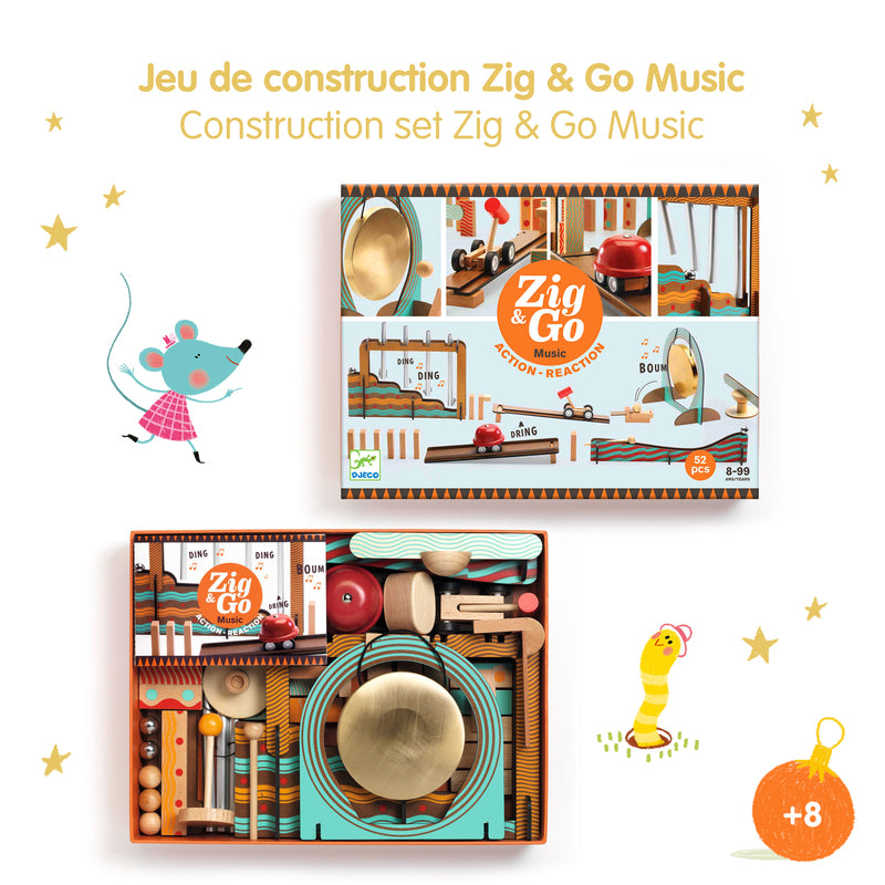 Djeco - Zig & Go - Music Set (52pc)